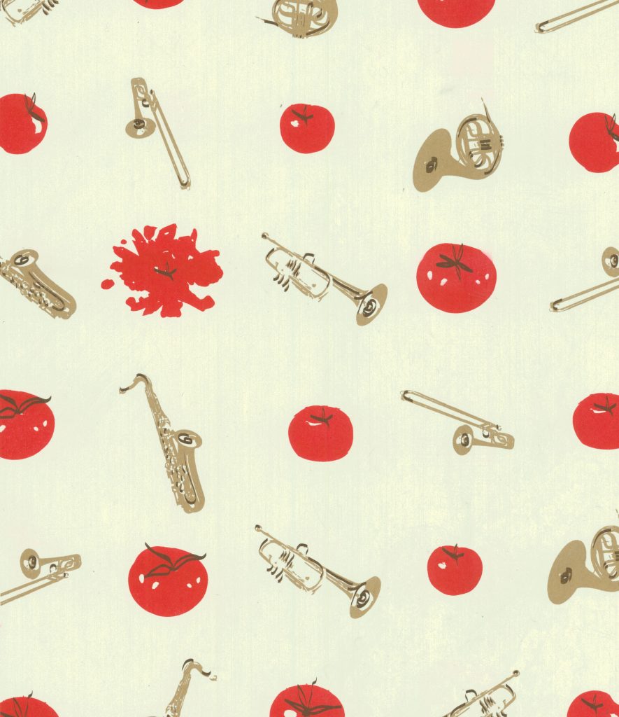 Instruments and tomatoes